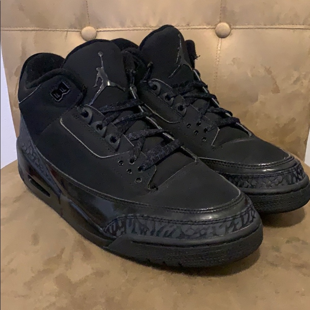Air Jordan 3 Retro Black Cat Sz 9